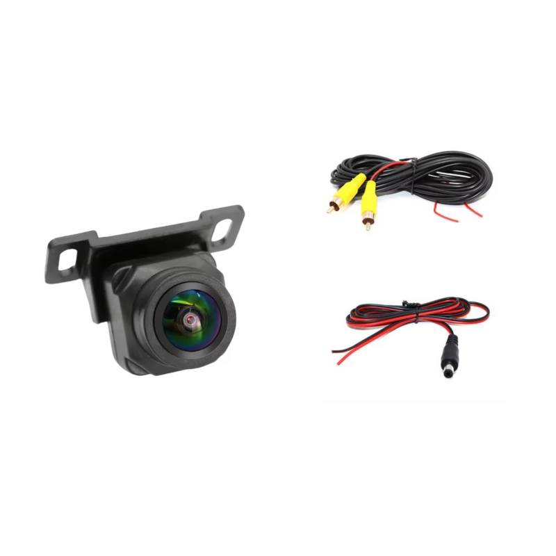 Einparkkamera Kamera AHD 1080P CCD CVBS 180 Grad Fisheye Objektiv Auto Vorne/Rückansicht Kamera Sternenlicht Nachtsicht Auto-Rückfahrkamera(Three Control 1080P) von LEIFEIS