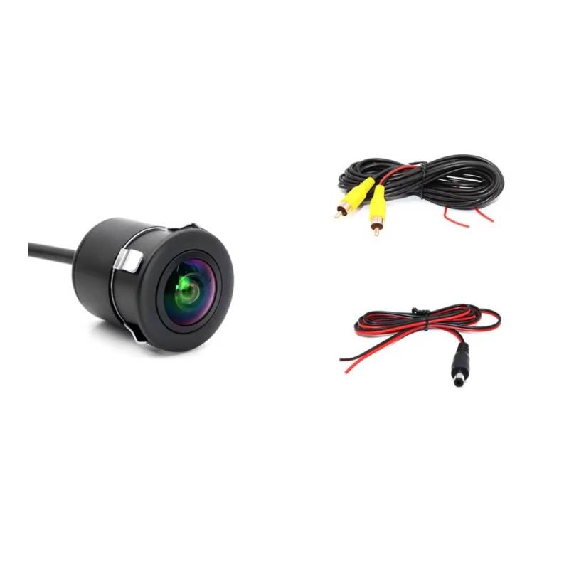 Einparkkamera Kamera Auto Kamera AHD 1080P 180 ° Mit Control Kabel IP68 Wasserdicht Nachtsicht Auto Radio Auto-Rückfahrkamera(1080P) von LEIFEIS