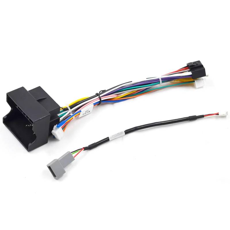 Einparkkamera Kamera Für Citroen C5 C4 C3 16 Pin zu Quadlock Kabelbaum CANBUS Decoder Box Auto Quad Lock Kabel Adapter Auto-Rückfahrkamera von LEIFEIS