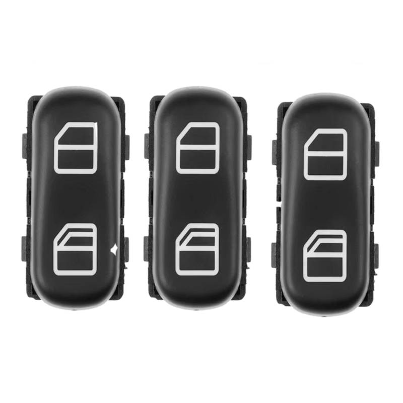 Elektrische Fensterheber Schalter Für Benz Für Sprinter 1995 1996 1997-2006 Für Vito 10942503 Elektrische Fensterheber Heber Schalter Konsole Taste(3pcs) von LEIFEIS