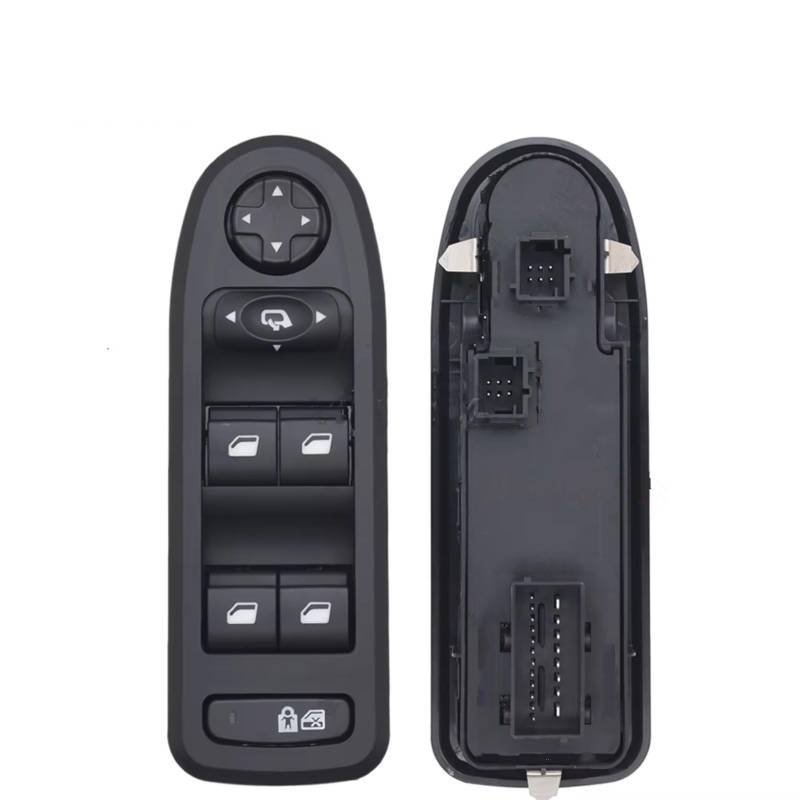 Elektrische Fensterheber Schalter Für Citroen C5 2007-2013 Auto Fenster Control Schalter Seite Spiegel Taste 96659465ZD 98053439 30170396 98054508ZD(with Folding) von LEIFEIS