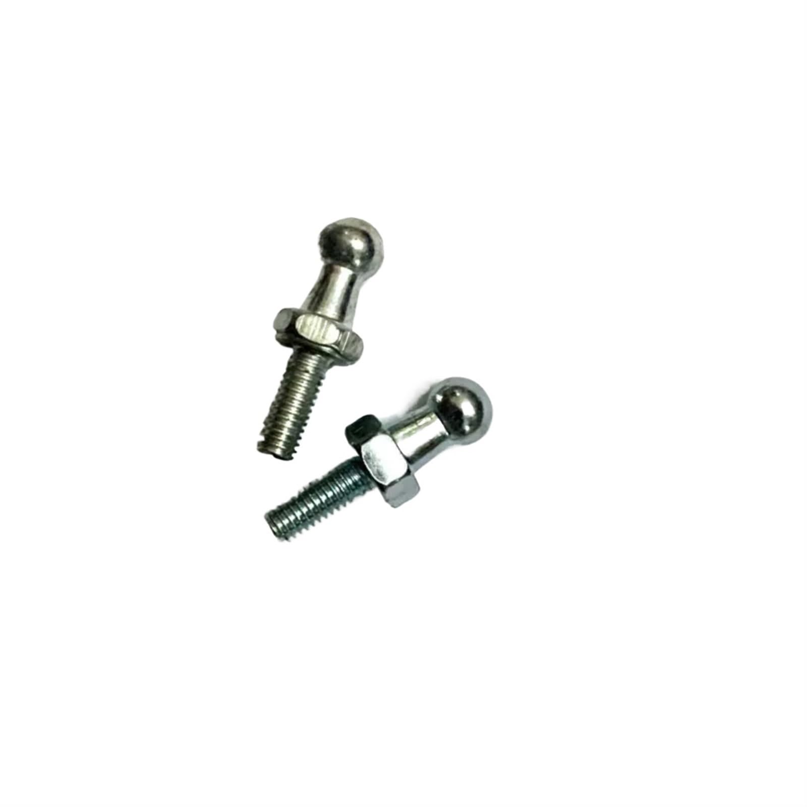 Gasfeder Dämpfer Heckklappe 10mm M8 M6 Universalschraube Hubstütze Karosserieverbinder Kofferraum Gasdämpferstrebe Endstückverbinder Kugelbolzen Gelenkventil Kofferraum Dämpfer(M6 (2 pcs)) von LEIFEIS