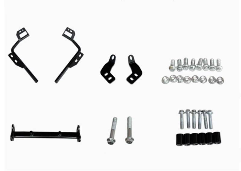 Heckgepäckträger Für Loncin Für Voge 500DS 500 DS Für SHAD SH23 SH36 Motorrad Gepäck Seite Fall Box Rack Halterung Träger Motorrad-Gepäckträger Hinten von LEIFEIS