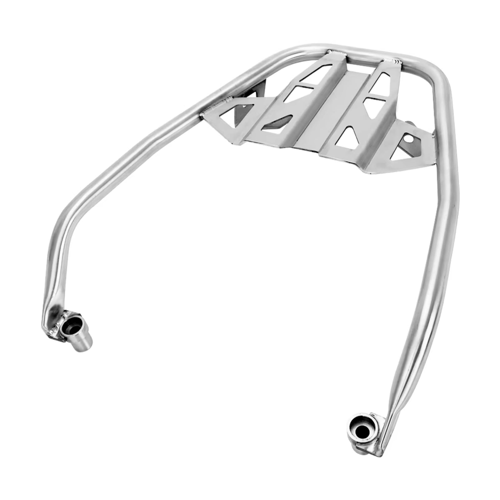 Heckgepäckträger Für R1250GS Für R1250 Für R1200 GS Für GS1200 LC Für ADV 2013-2023 Hinten Top Case Halterung Halter Motorrad Gepäck Rack Motorrad-Gepäckträger Hinten(Silber) von LEIFEIS