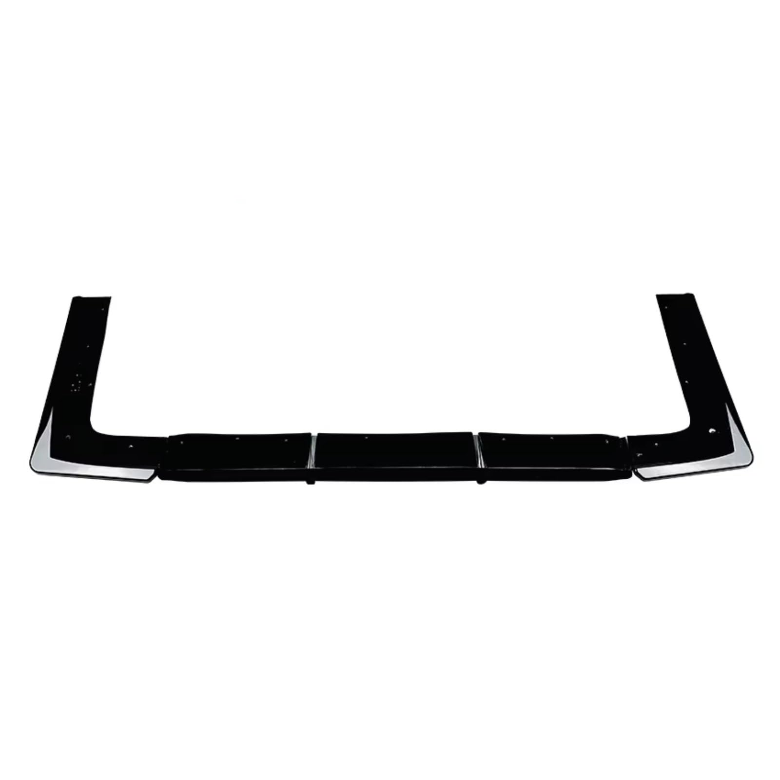 Kofferraumspoiler Für Benz V Klasse V260 W447 Für AMG Für Linie 2018-2023 Hinten Lip Spoiler ABS Diffusor Splitter Trim Abdeckung Auto Styling Heckspoiler(Standard Black) von LEIFEIS