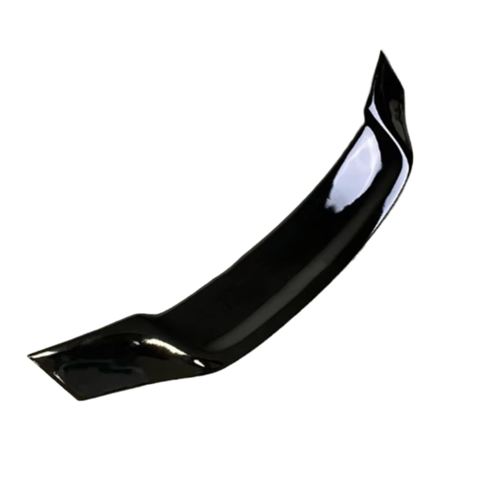 Kofferraumspoiler Für Hyundai Für Genesis Coupe Spoiler 2009 10 11 12 Glänzend Carbon Fiber Hinten Flügel R Stil Spoiler Zubehör Heckspoiler(Bright Black) von LEIFEIS