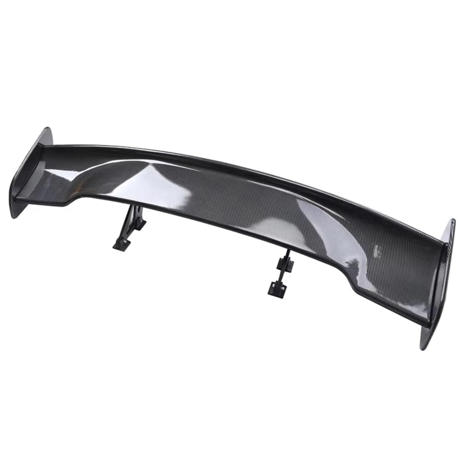 Kofferraumspoiler Für Hyundai Für Genesis Für Coupe Hinten Stamm Spoiler Hinten Flügel Universal 145cm Gt Flügel Auto Spoiler 2023 Querruder Heckspoiler(Carbon Look) von LEIFEIS