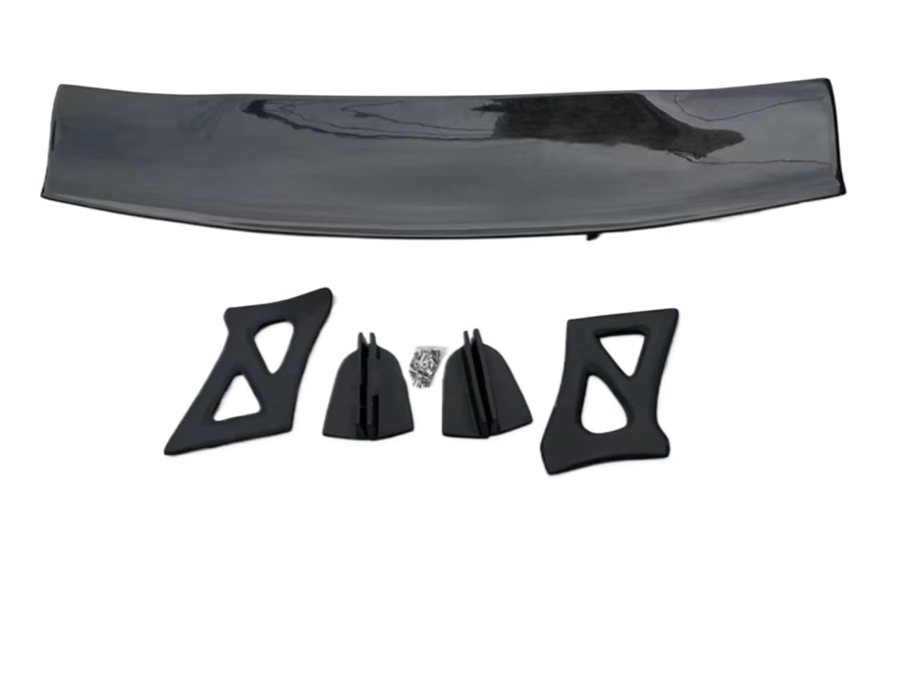 Kofferraumspoiler Für Hyundai Für Tiburon Für Genesis Für Coupe Auto Carbon Faser Material Hinten Dach Spoiler Schwanz Trunk Flügel Boot Lip Moulding Heckspoiler(Unpainted) von LEIFEIS