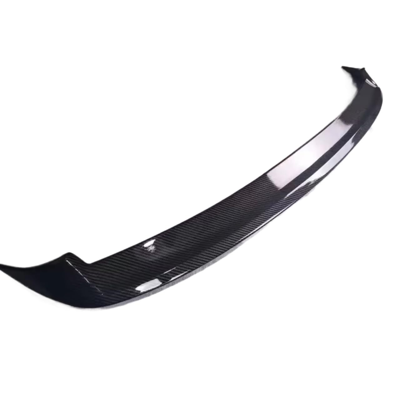 Kofferraumspoiler Für VW Für Golf 6 Für GTI Für MK6 Für GTI R20 2010-2013 Fließheck Auto Hinten Dach Spoiler Flügel Hinten Stamm Lip Spoiler Kappe Heckspoiler(Carbon Look) von LEIFEIS