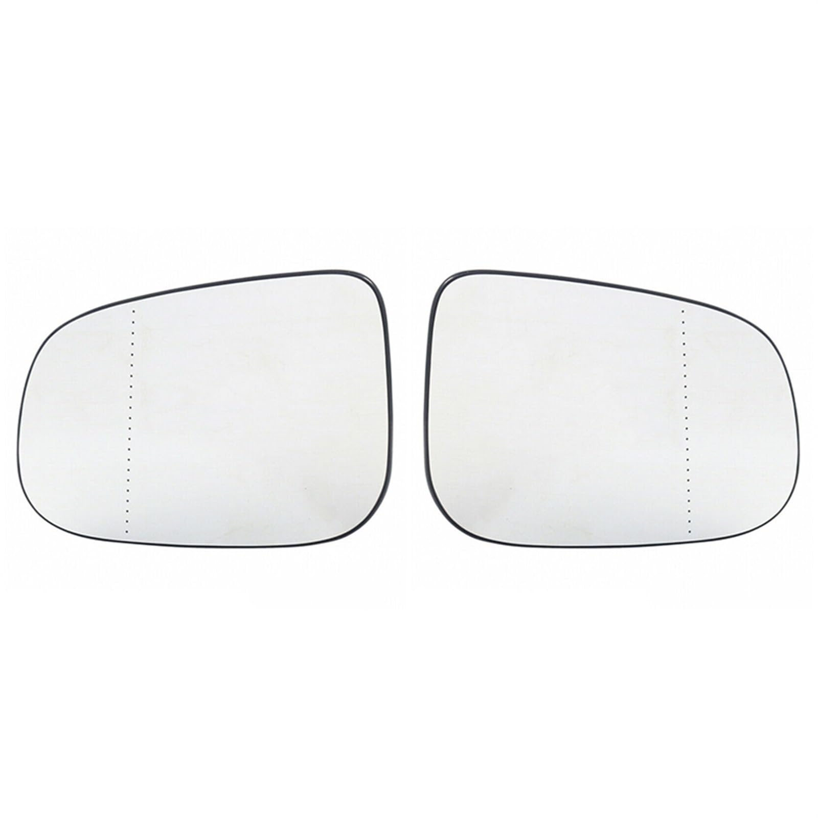 LEIFEIS Außenspiegel Spiegelglas Für Volvo V40 S40 C30 C70 S80 II S60 V70 Auto Weitwinkel Links Rechts Erhitzt Flügel Hinten Spiegel Glas Außenspiegel Spiegelglas (Farbe : A pair) von LEIFEIS