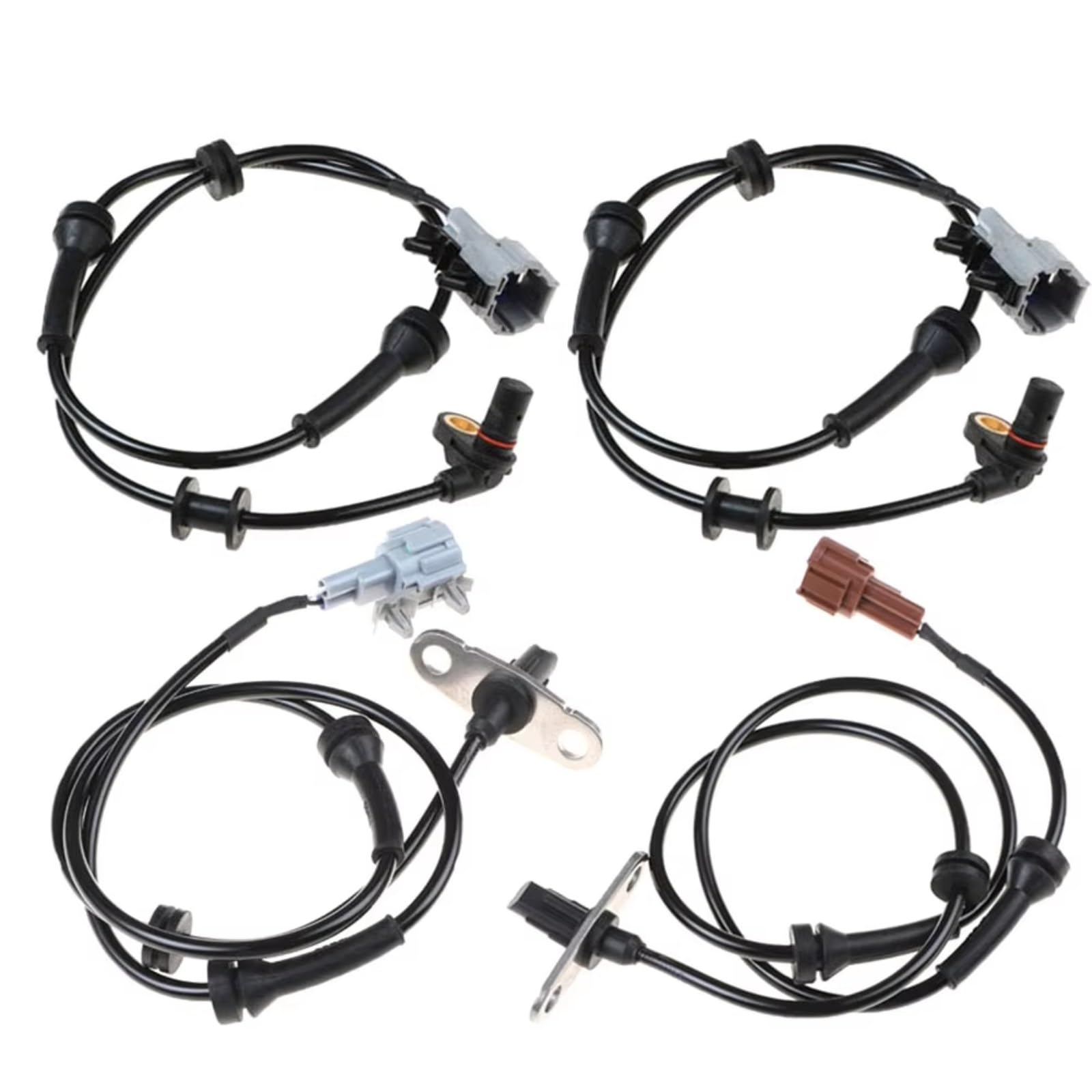 Raddrehzahlsensor Vorne Für Nissan Für Navara D40 Für Pritsche Vorne Hinten Links Rechts ABS Rad Geschwindigkeit Sensor 47901-EB300 47900-EB300 47910-EA025 Raddrehzahlsensor von LEIFEIS