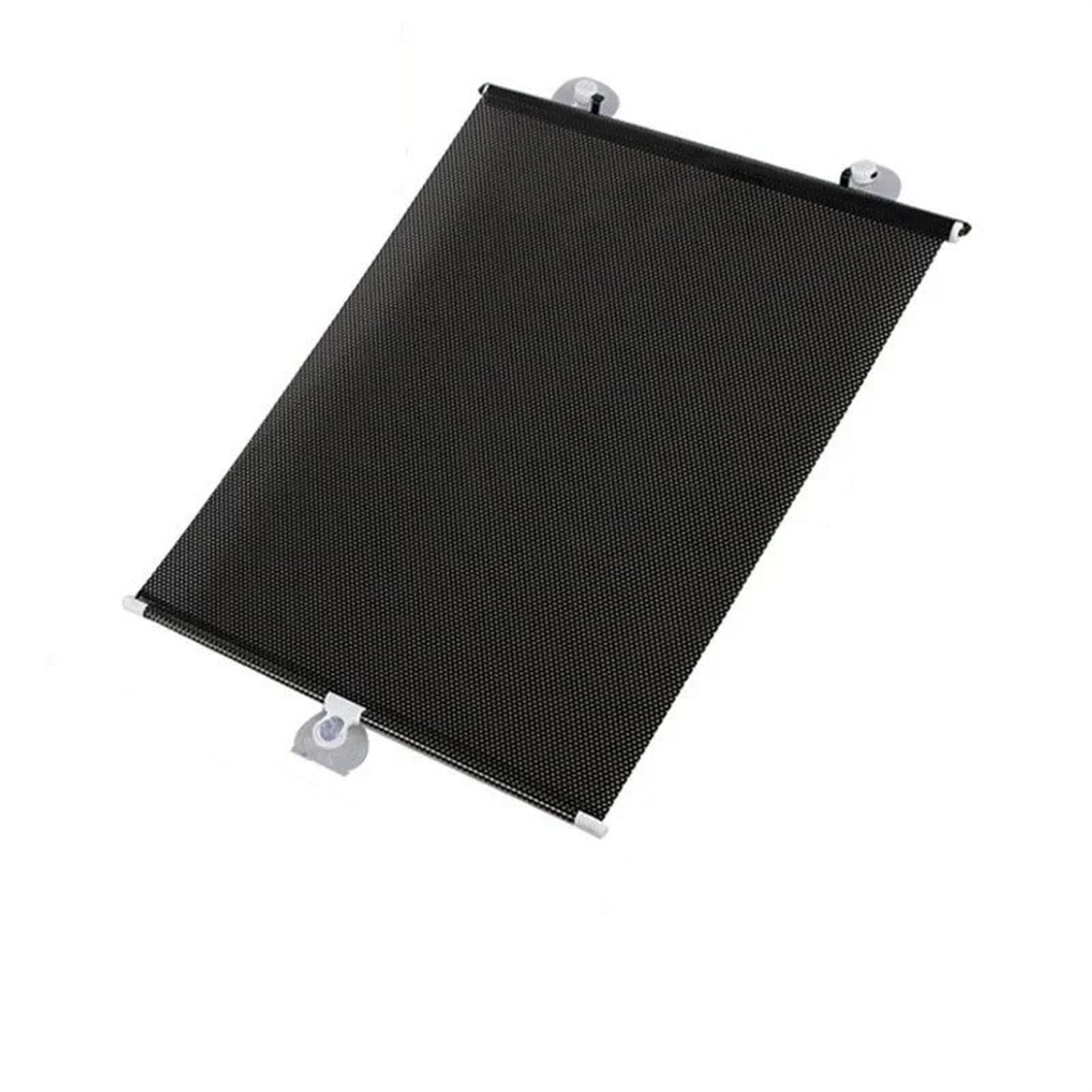 Sonnenblende Auto Auto-Sonnenschutzvorhang Hintere Seitenscheibe Vorne/hinten Windschutzscheibe Sonnenschutz Blinkt Schwarze Abdeckung Saugnapf Universelles Autozubehör Auto Sonnenshutz(40x60cm) von LEIFEIS