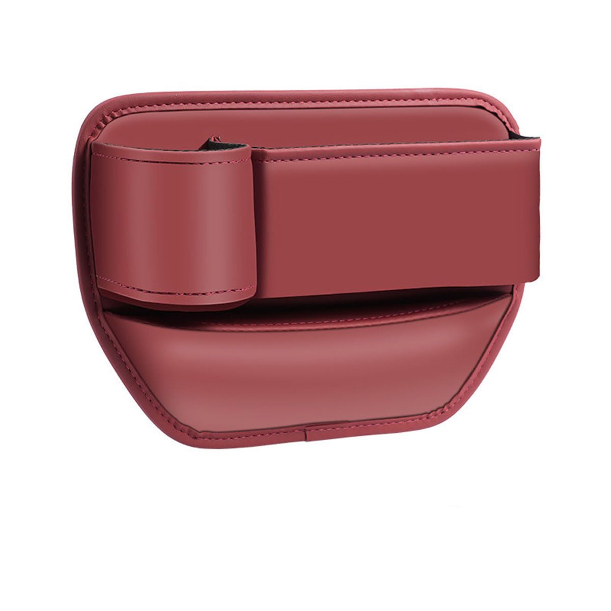 LEIHUIQIANGNIU 2 Stück Aufbewahrungsbox für Autositzlücken für Maserati Ghibli SQ4 2014-2023 2024, autositz Gap Organizer Storage, aufbewahrungsbox für autositz lücken,Red von LEIHUIQIANGNIU