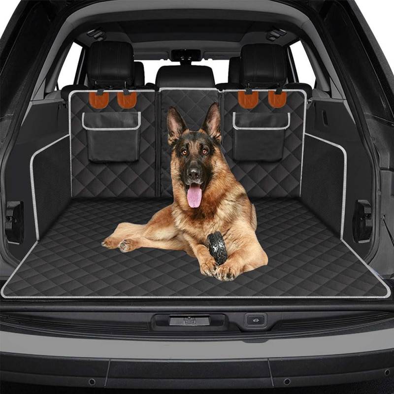 LEIHUIQIANGNIU Auto-Hundematte für FIAT Egea Station Wagon (358,Facelift 2020) 2020, Hundedecke Auto Kofferraum Wasserdicht & Kratzfest Kofferraum Schutzmatte Hunde, Auto hundebett von LEIHUIQIANGNIU