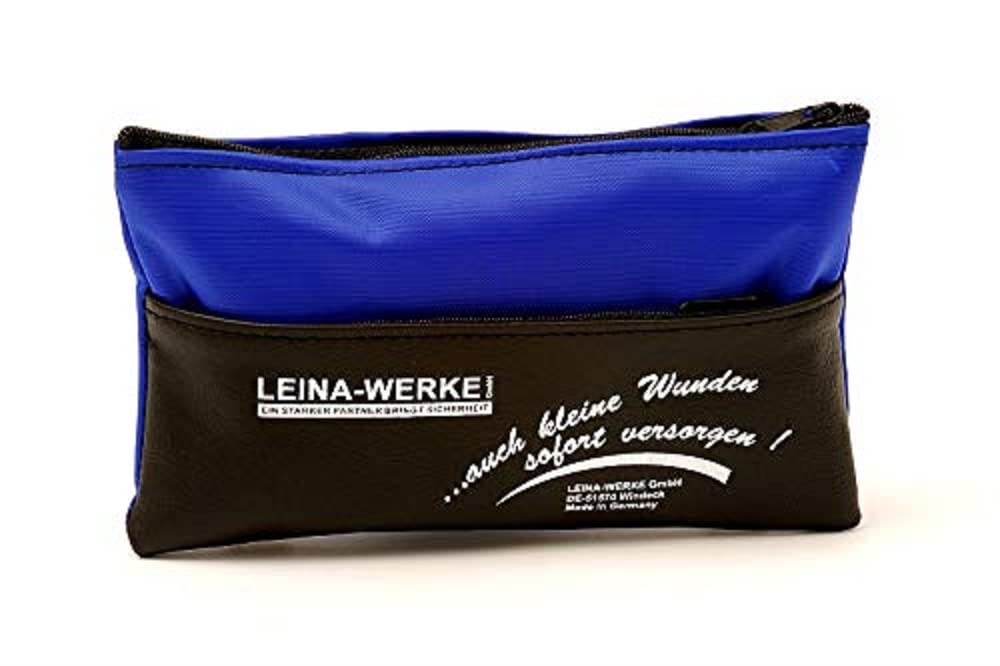 LEINAWERKE 50003 Mini first-aid bag white-blue/black 1 pc. von LEINA-WERKE