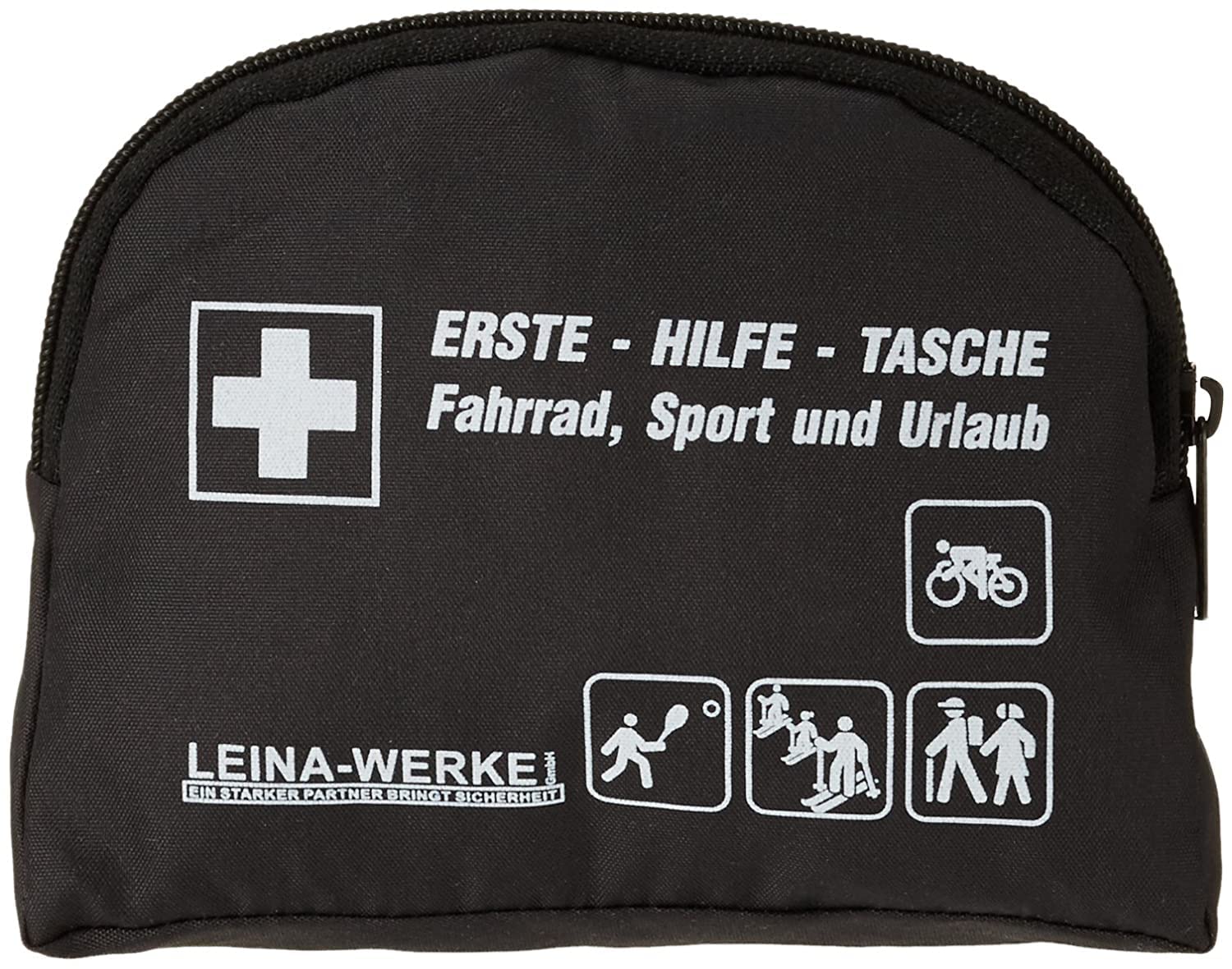 LEINAWERKE 50007 Freizeit-Tasche für Fahrrad, Sport, Urlaub blau - weiß, 1 Stk. von LEINA-WERKE