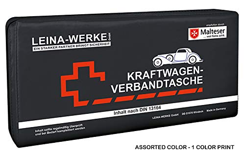 Leina-Werke 11103 KFZ-Verbandtasche Elegance, 1-Farbig Sortiert von LEINA-WERKE