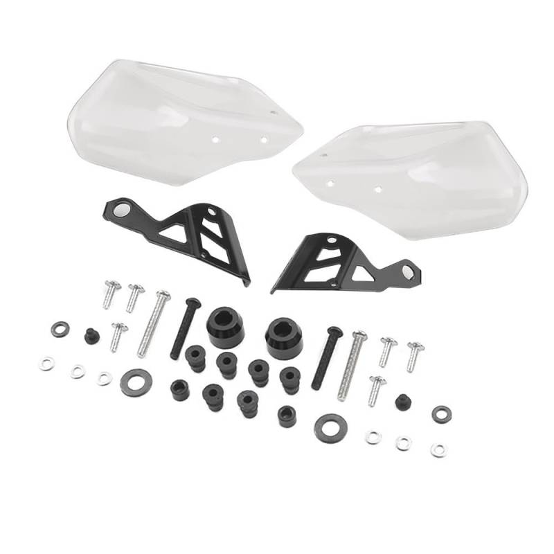 LEINOX Motorrad Handschutz Für B&MW F750GS F850GS R1200GS F900R F900XR 2020 Motorrad Handschutz Hand Guards Schild Schutz Windschutzscheibe Zubehör Teile(Clear9) von LEINOX