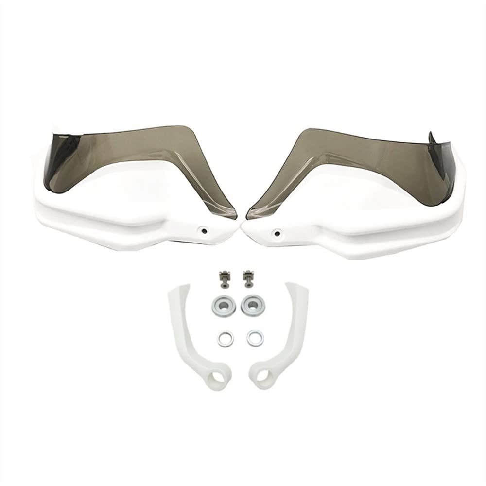 LEINOX Motorrad Handschutz Für B&MW F800GS ADV F800 GS F 800GS Abenteuer 2013-2022 2020 Motorrad Carbon Handschutz Schild Hand Schutzfolie windschutzscheibe(White19) von LEINOX