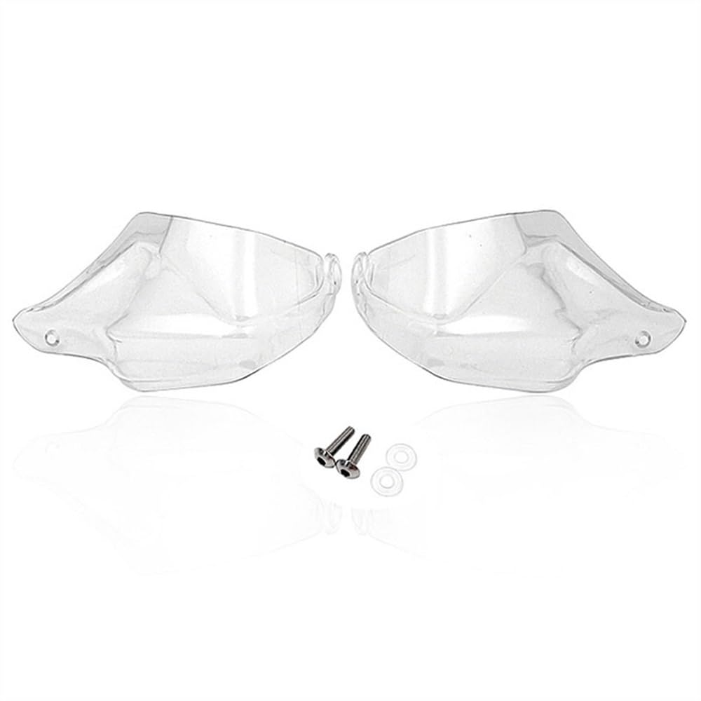 LEINOX Motorrad Handschutz Für H&ONDA NC750X DCT NC750S NC700X CB650F CB500X 2023 Motorrad Handprotektoren Schild Guards Windschutzscheibe Hand Wind Schutz(White3) von LEINOX