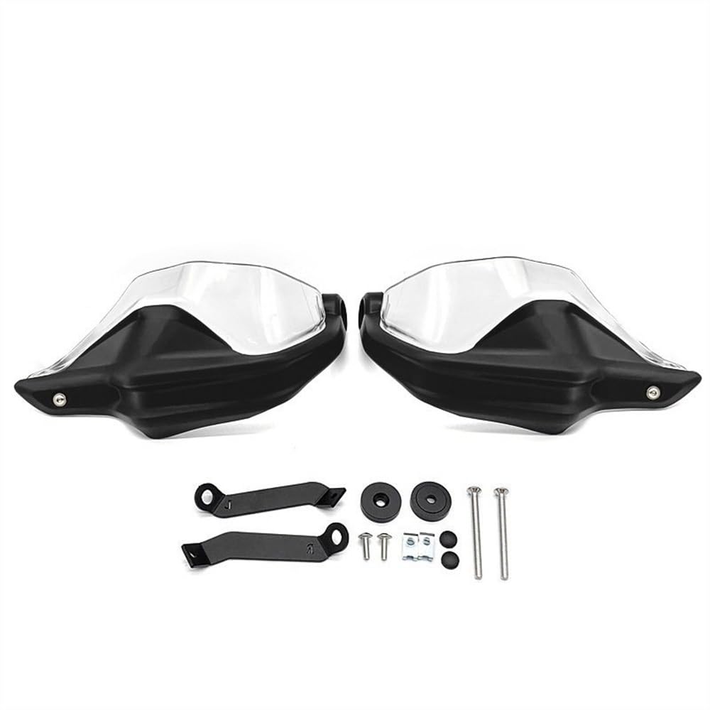 LEINOX Motorrad Handschutz Für H&ONDA NC750X DCT NC750S NC700X NC 750X2013-2022 2020 2021 Motorrad Handschutz Schild Hand Schutzfolie(Black77) von LEINOX