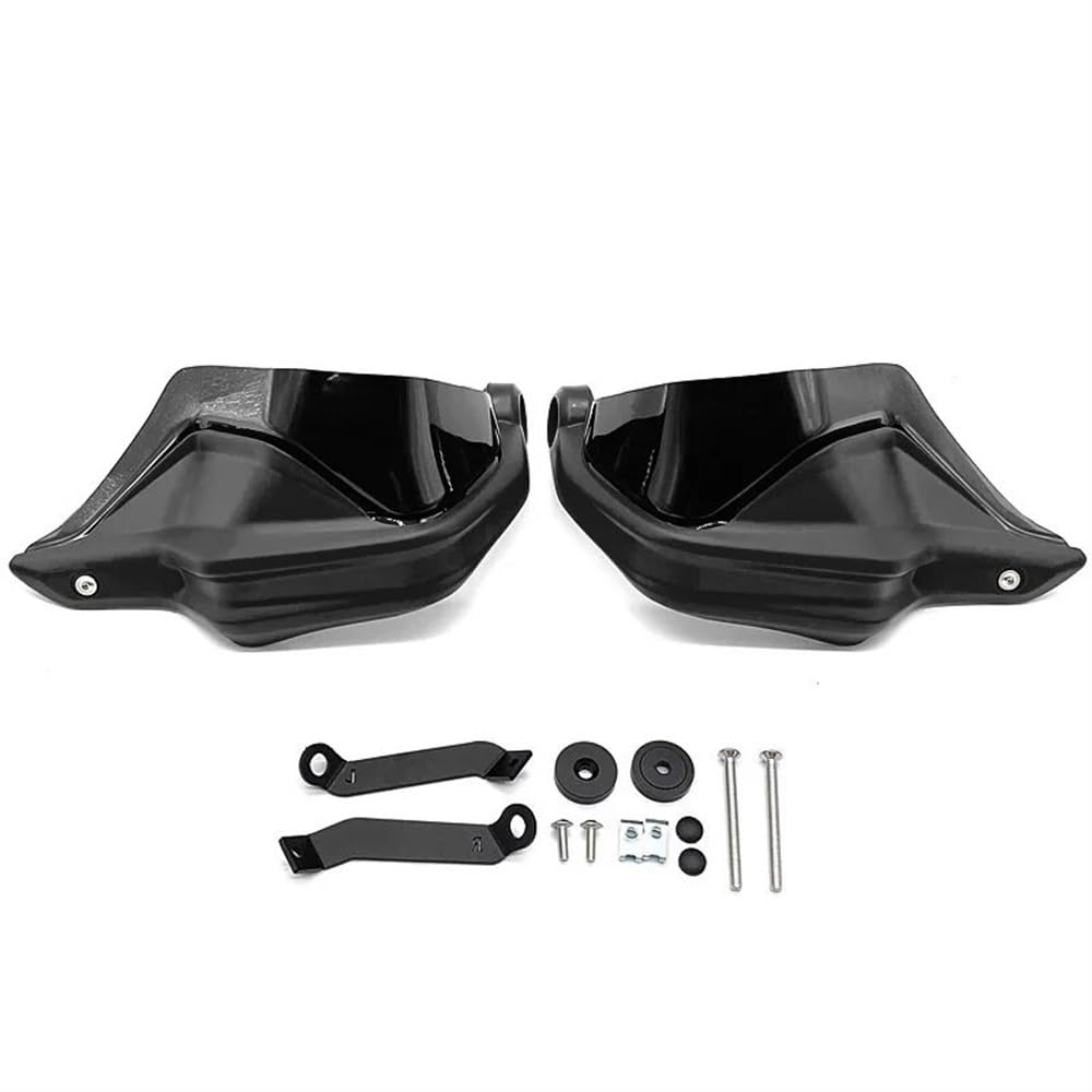 LEINOX Motorrad Handschutz Motorrad Handschutz Schild Handschutz Schutz Windschutzscheibe Passend Für HO&NDA CB 500 X/F CB500X CB500F CB400X CB400F 2013-2021(Black Set) von LEINOX