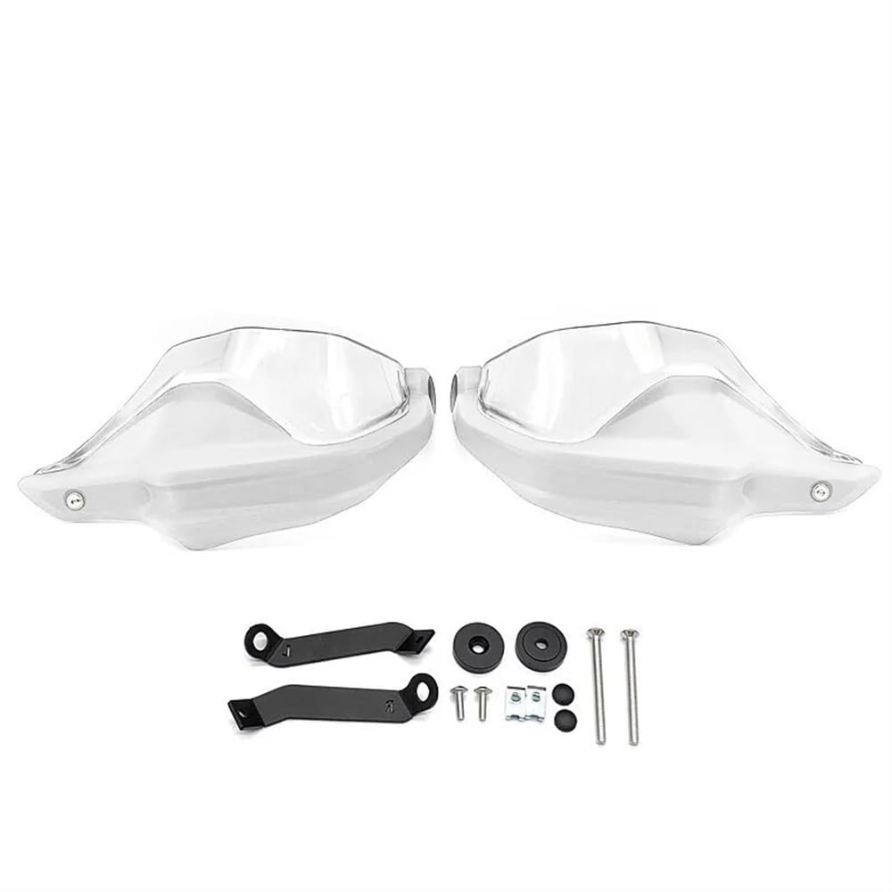 LEINOX Motorrad Handschutz Motorrad Handschutz Schild Handschutz Schutz Windschutzscheibe Passend Für HO&NDA CB 500 X/F CB500X CB500F CB400X CB400F 2013-2021(White70) von LEINOX