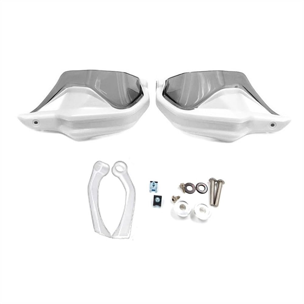 LEINOX Motorrad Handschutz R 1250 GS Windabweiser Schild Handschützer Handprotektoren Schutz Für B&MW R1200GS ADV/ F800GS Adventure /S1000XR F900R 2014-2021(White5) von LEINOX