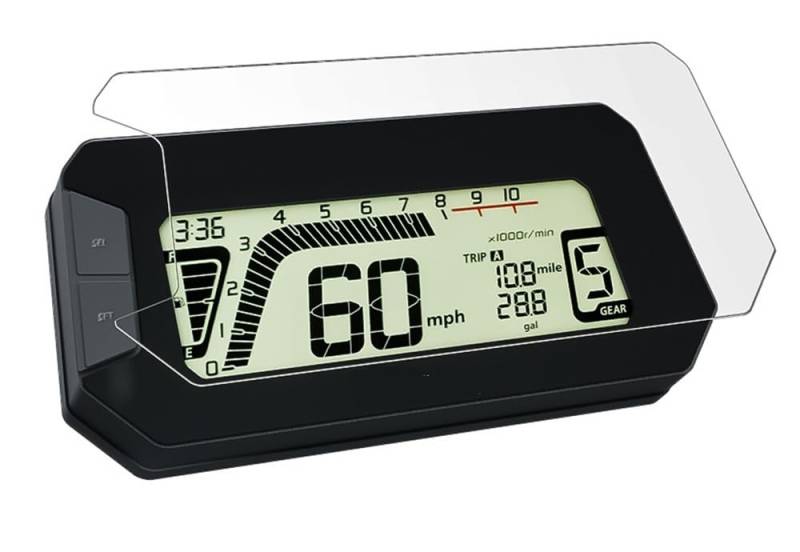 LEINOX Motorrad-Instrumentenfilm Motorrad Zubehör Dashboard Screen Protector Film Display-schutzfolie Für H&ONDA MSX 125 Grom 2021 von LEINOX