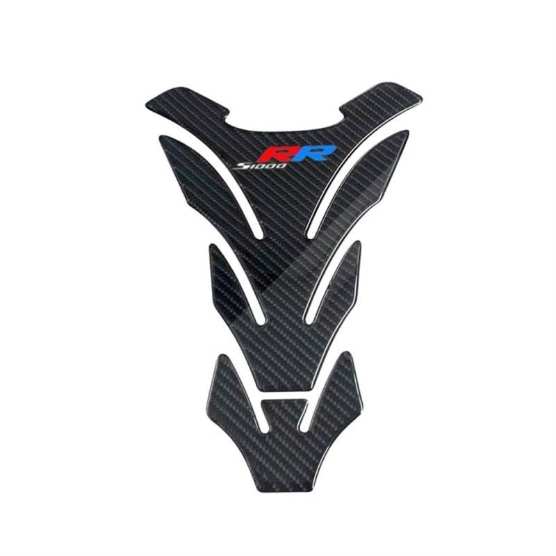 LEINOX Motorrad-Tankaufkleber 3D Carbon Fiber Motorrad Kraftstoff Tank Matte Abdeckung Schutz Aufkleber Aufkleber Dekorative Matte Für B&MW S1000RR(64) von LEINOX