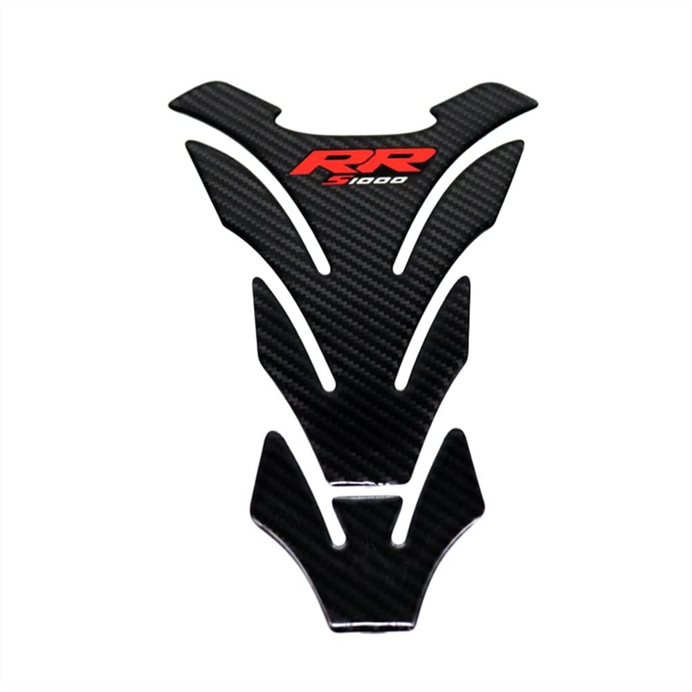 LEINOX Motorrad-Tankaufkleber 3D Carbon Fiber Motorrad Kraftstoff Tank Pad Abdeckung Schutz Aufkleber Aufkleber Für B&MW S1000RR(5) von LEINOX