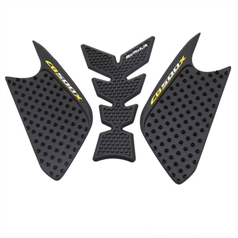 LEINOX Motorrad-Tankaufkleber Für H&ONDA CB500X 2013-2021 Motorrad Kraftstoff Tank Pad Schutz Aufkleber Kraftstoff Tank Seite Schutz Aufkleber(2) von LEINOX