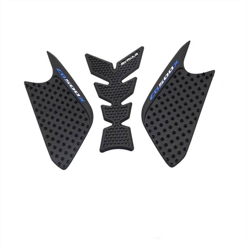 LEINOX Motorrad-Tankaufkleber Für H&ONDA CB500X 2013-2021 Motorrad Kraftstoff Tank Pad Schutz Aufkleber Kraftstoff Tank Seite Schutz Aufkleber(I) von LEINOX