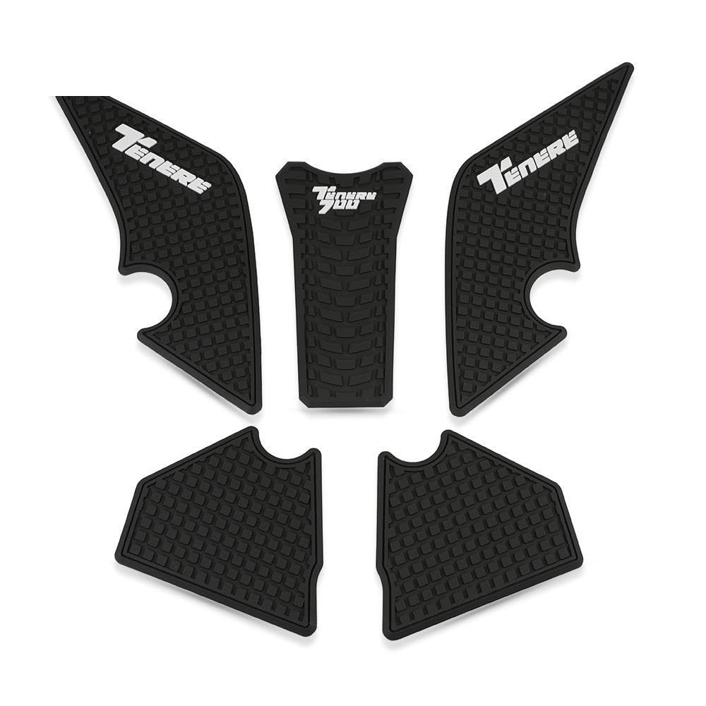 LEINOX Motorrad-Tankaufkleber Motorrad rutschfeste Tankaufkleber Gummi Tank Pad Schutz Abdeckung Aufkleber Aufkleber Für Y&AMAHA Tenere 700 XTZ700 von LEINOX