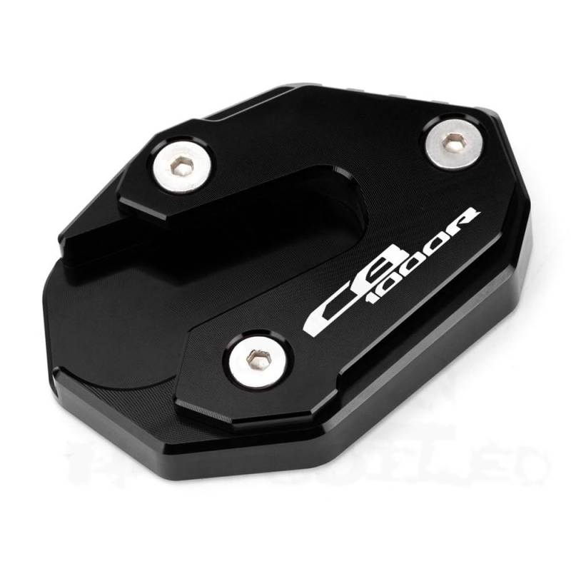 LEINOX Motorradständer Unterlage Kippschutz Motorrad Kickstand Extender Fuß Seitenständer Verlängerung Für H&ONDA CB1000R CB 1000R 1000 R 2018-2022(CB1000R-3) von LEINOX