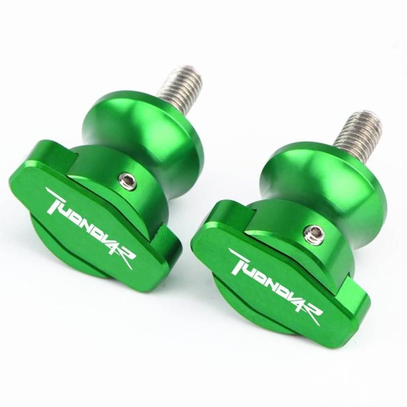 LEINOX Rocker trägt 6MM Motorrad Rahmen Ständer Schrauben Schwinge Spulen Slider Für Aprilia Tuono V4 R V4R 2011-2017 Zubehör(M6-7) von LEINOX