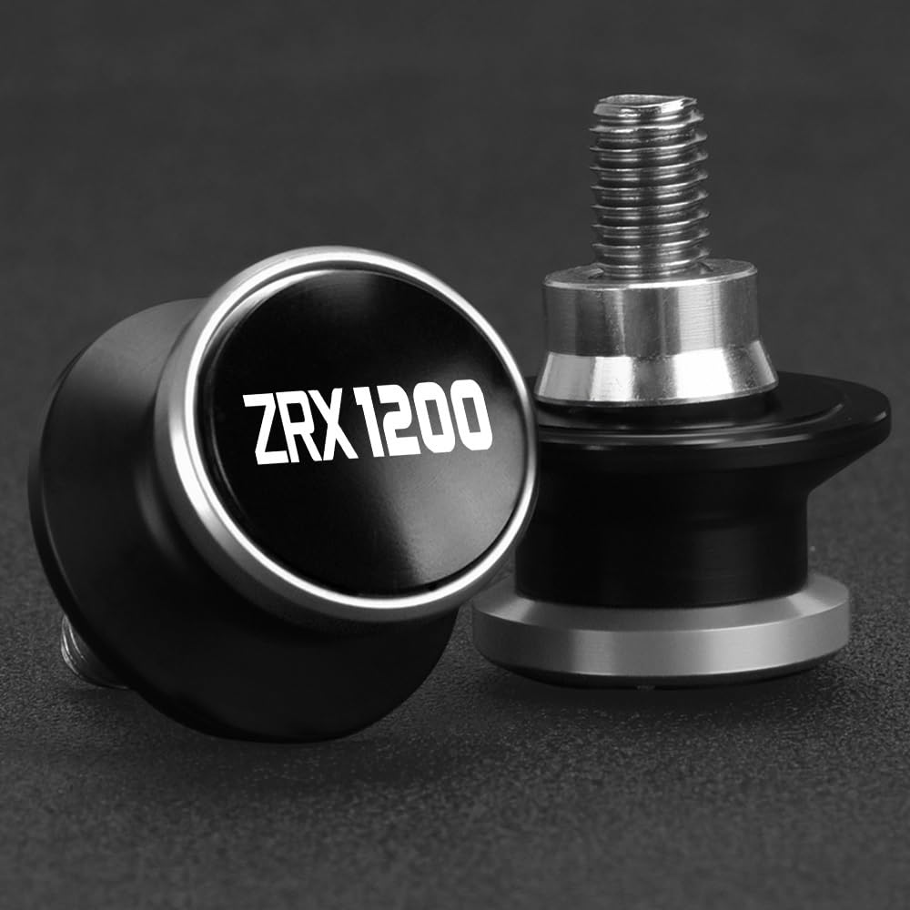 LEINOX Rocker trägt Für KA&WA&SAKI ZRX1200/R ZRX 1200 ZRX1200R 2001 2002 2003 2004 2005 Motorrad CNC Aluminium Schwinge Spulen Sliders Stehen Schrauben(24) von LEINOX