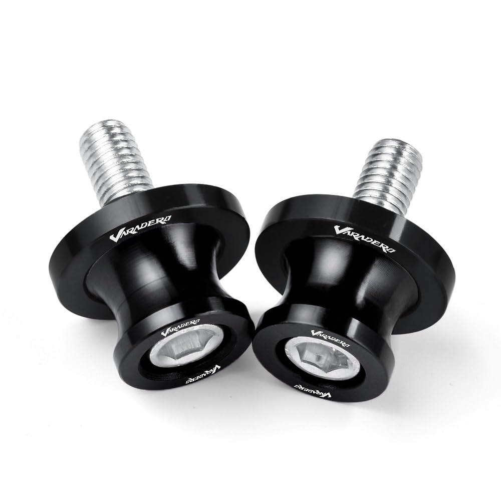 LEINOX Rocker trägt Motorrad Zubehör Schwinge Spulen Hinten Ständer Schrauben Sliders 8MM Für H&ONDA XL1000 Varadero 1000 1999-2013(8mm/1) von LEINOX