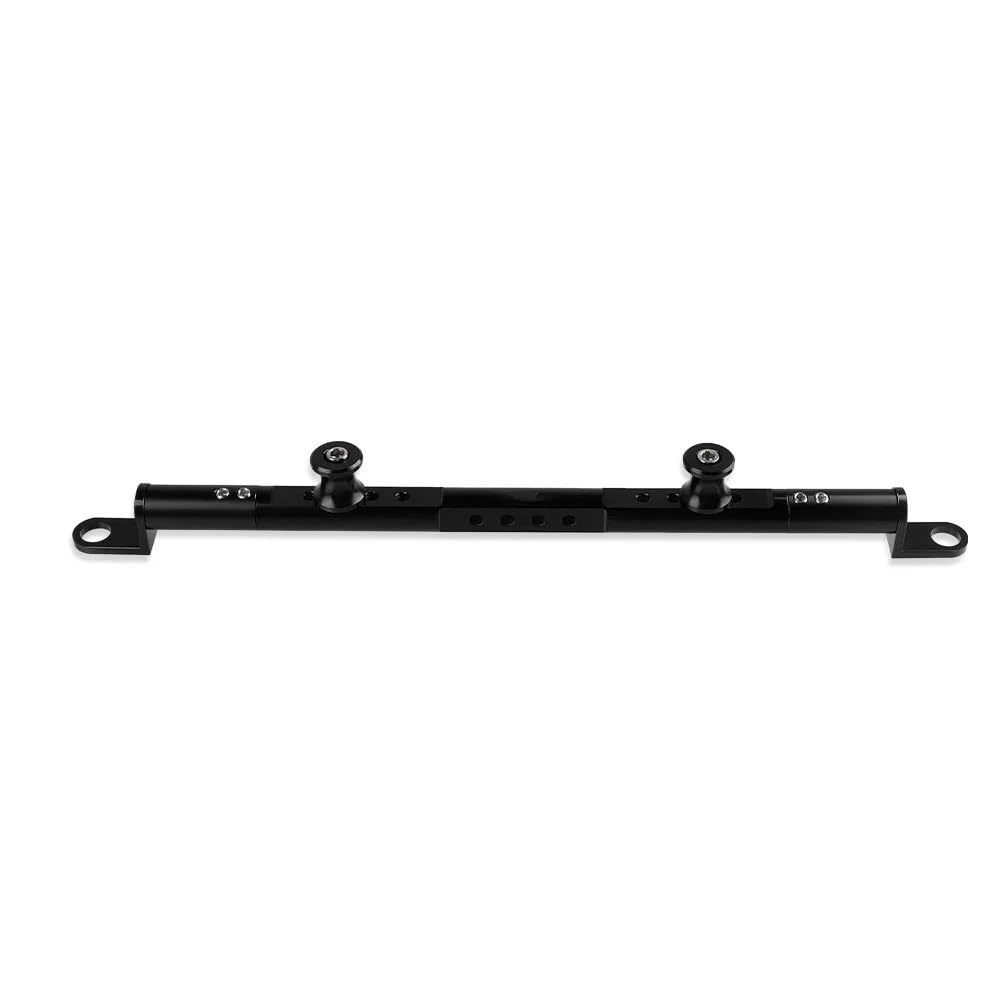 Motorrad Ausgleichsstange Motorrad Lenker Balance Cross Bar Lenkhebel Navigation Halterung Halter Für Suzuki Burgman Straße EINE 125 200 400 650 (Color : Black) von LEINOX