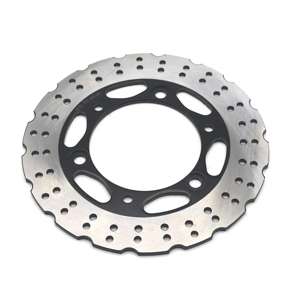 Motorrad-Bremsscheiben Für KLE 300 Für KLE300 Für Versys-X 300 2017 2018 2019 2020 Motorrad Vorne Hinten Bremsscheibe Rotor(Rear Brake Disc silver black) von LEINOX