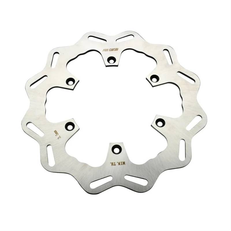 Motorrad-Bremsscheiben Für YZ125 250 250F 450F WR250F 450F YZ125X 250X 250FX 450FX Universal Motorrad Vorne Hinten Bremsscheibe Rotor Disk von LEINOX