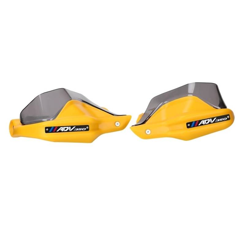 Motorrad Handschutz Für H&ONDA ADV350 ADV 350 2021-2023 Handschutz Motorrad ADV350 Handprotektoren Lenker Wachen Windschutzscheibe(Yellow4) von LEINOX