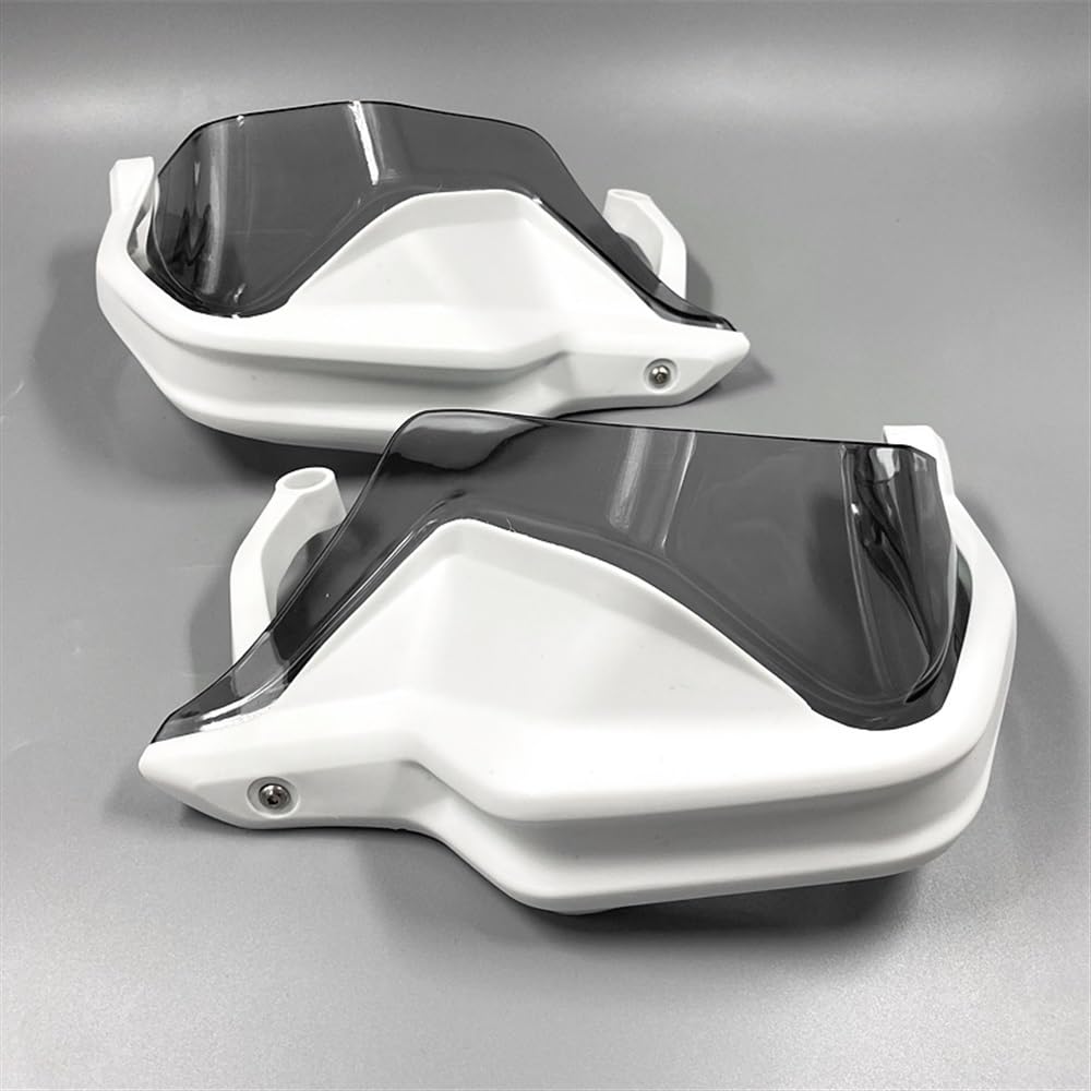 Motorrad Handschutz Motorrad Kunststoff Lenker Handprotektoren Schild Windschutzscheibe Schutz Für B&MW R1250GS / GSA 2018 2019 Handschutz(White30) von LEINOX