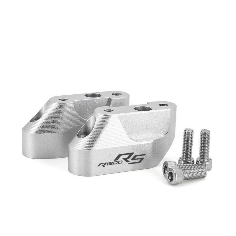 Motorrad Lenker Riser Motorrad Lenker Riser Clamp Zurück Bewegen Halterung Für B&MW R1200RS 2015-2020 R1250RS 2019-2021 R 1200 1250 RS(0) von LEINOX