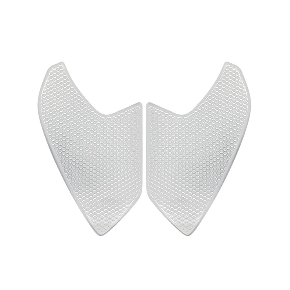 Tank Pads Für LC 13-20 Für R1250GS 18-20 Für R 1200 1250 Für GS Für LC Motorrad Rutschfeste Seite Kraftstoff Tank Aufkleber Für R1200GS(White) von LEINOX