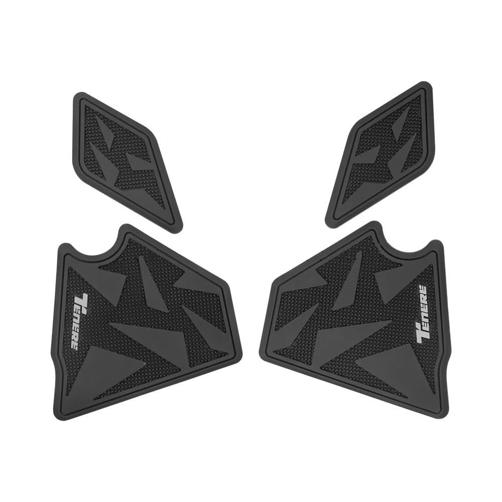 Tank Pads Für Tenere 700 Welt Raid 2022- Motorrad Seite Kraftstoff Tank Pads Schutz Aufkleber Aufkleber Gas Knie Grip Traktion von LEINOX