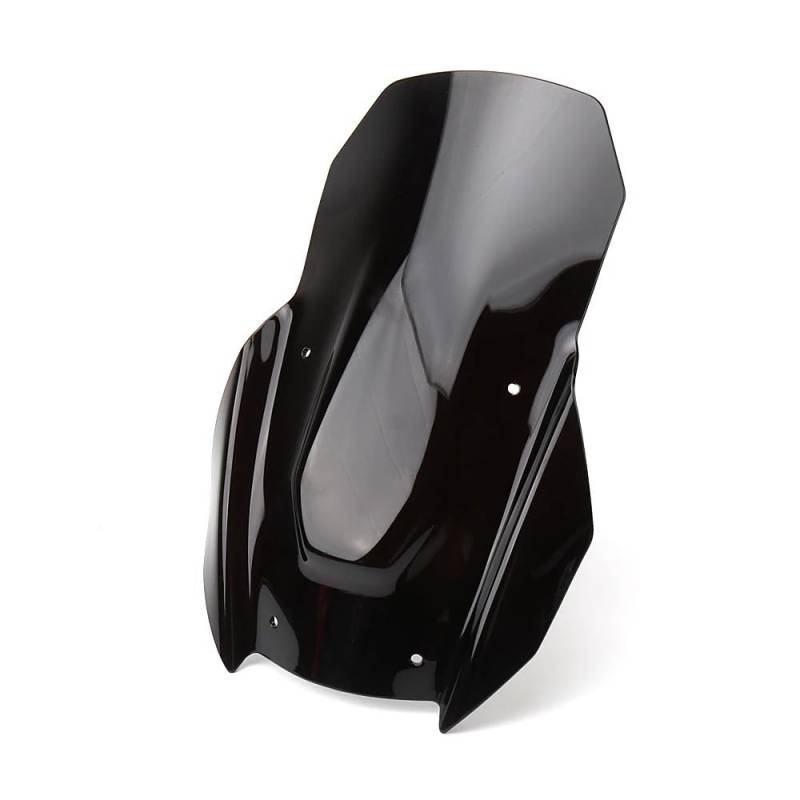 Windschutzscheibe Motorrad Für ADV350 Adv350 Adv350 ADV 350 2022 2023 Motorrad Zubehör Acryl Frontscheibe Shroud(Black) von LEINOX