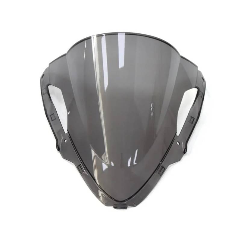 Windschutzscheibe Motorrad Für Für ZX-6R Für ZX Für 6R Für ZX6R 2024 Motorrad Windschutzscheibe Frontscheibe Windschutz Schallwand Windabweiser(Light Smoke) von LEINOX