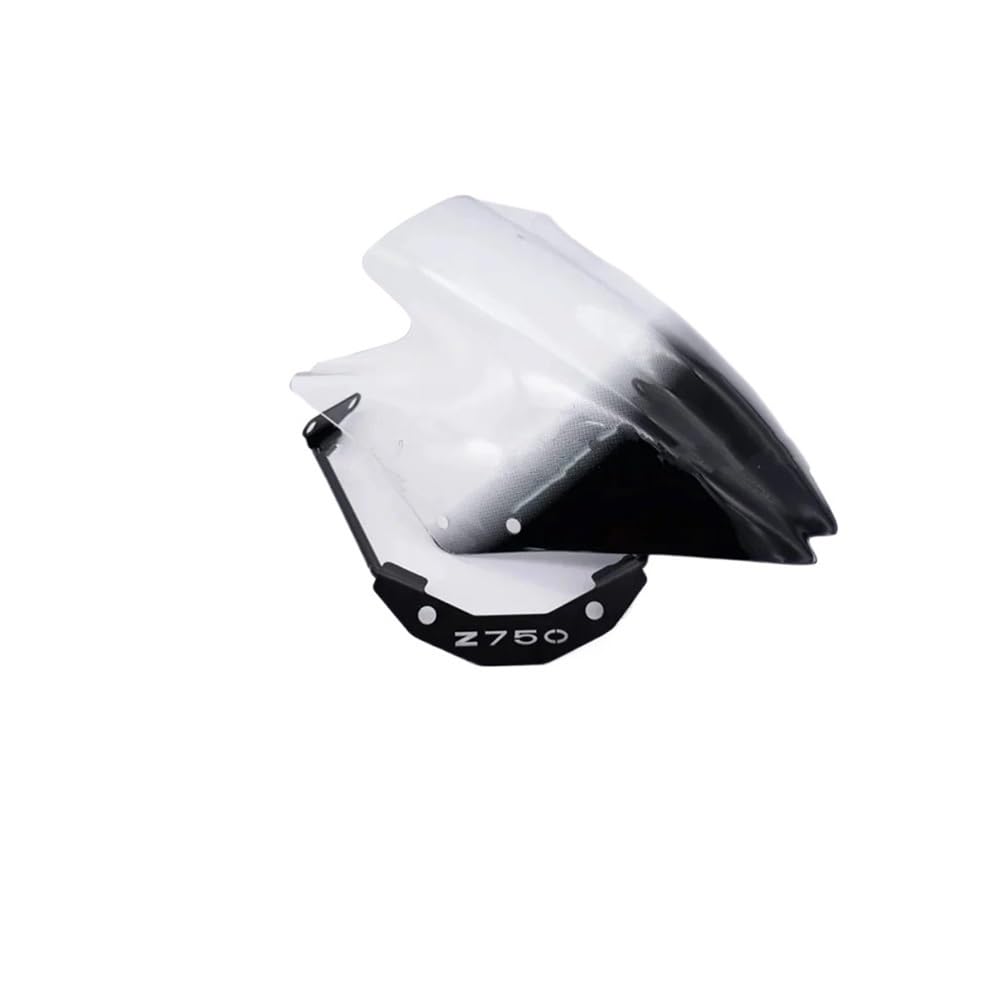 Windschutzscheibe Motorrad Für Z750 2007 2008 2009 2010 2011 2012 Für NK Windschutzscheibe Motorrad Windschutzscheibe Deflektor Exklusiv(Black White) von LEINOX