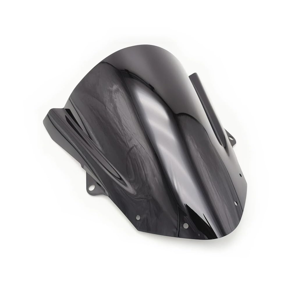 Windschutzscheibe Motorrad Für ZX6R Windschutzscheibe Spoiler Windschutzscheibe Für ZX 6R 636 2009 2010 2011 2012 2013 2014 2015 2016 Wind Deflectore(Black) von LEINOX